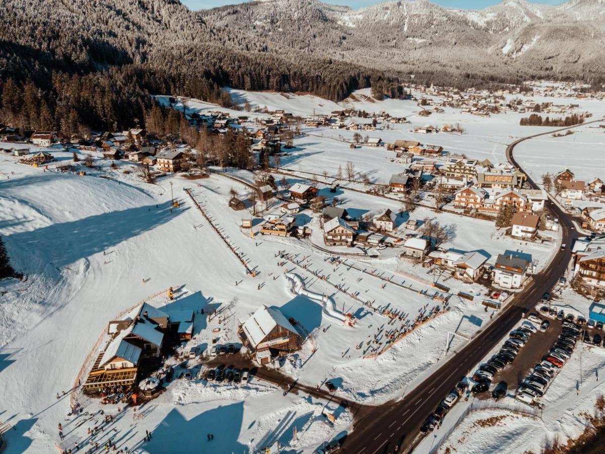 Bergkristall Villa Gosau Esterno foto